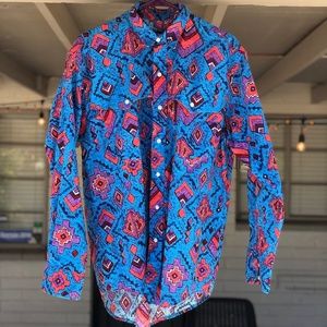 Vintage Frontier Series Button Up Western Shirt